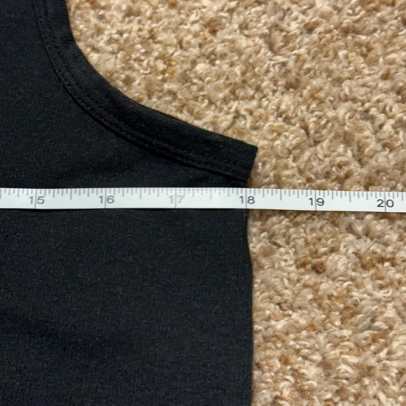 Toad&Co Piru Henley Midi Tank Dress Black Sleeveless Hemp Blend T1782202 Small - Picture 7 of 9